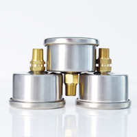 YN40 Axial Stainless Steel Seismic High Pressure Gauge for Liquid and Oil System