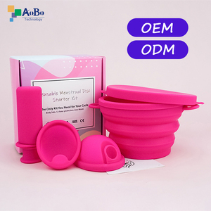 <span class=keywords><strong>Disque</strong></span> <span class=keywords><strong>Menstruel</strong></span> en Silicone de Qualité Médicale Breveté, Réutilisable, Personnalisable, à Marque Privée, Disponible en Trois Tailles – Vente en Gros - Product Image 2