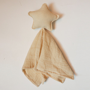 Couverture de sécurité pour nouveau-né de haute qualité, étoiles et <span class=keywords><strong>lune</strong></span>, 100% coton mousseline, couverture confortable pour le sommeil du bébé, durable et douce - Product Image 6