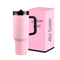 Novedad 2024 Stanyes Termo de Acero Inoxidable de Doble Pared para Camping de 40 Oz Vasos de 40 Oz con Asa para Agua y Deportes