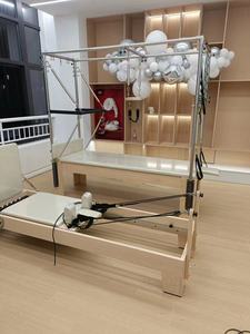 Megacore High-End commerciale portatile Yoga Pilates Cadillac letto legno di quercia durevole per Reformer letto Pilates Studio regolabile - Product Image 5