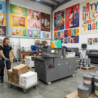 Imprimante jet d'encre haute vitesse A3 Sunthinks SC300 pour l'impression d'emballages en carton ondulé