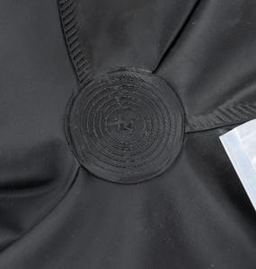 Veste <span class=keywords><strong>de</strong></span> <span class=keywords><strong>pluie</strong></span> tricotée en PVC classique noir respirant imperméable pour les travailleurs en plein air Construction pêche Agriculture Logo - Product Image 6