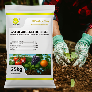 Fertilizante Compuesto <span class=keywords><strong>de</strong></span> Calcio, <span class=keywords><strong>Magnesio</strong></span> y Nutrientes para el Crecimiento Agrícola, Suministro Directo <span class=keywords><strong>de</strong></span> Fábrica para Hidroponía, Riego y Aplicación Foliar - Product Image 1