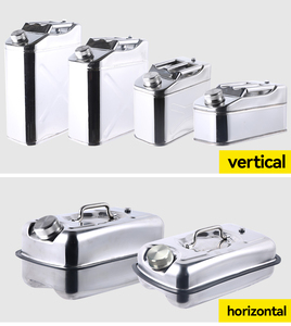 Jerry Can carré en acier inoxydable de qualité <span class=keywords><strong>alimentaire</strong></span> 304 robuste étanche portable avec poignée scénarios multiples 60L - Product Image 2