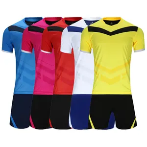Divisa da calcio personalizzata a sublimazione per uomo abbigliamento sportivo maglia da calcio personalizzata in bianco
