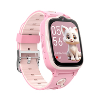 Reloj Inteligente W19 con Tarjeta SIM 4G, Pantalla Cuadrada de 1.83 Pulgadas, 650 mAh, Posicionamiento LBS+WiFi, Botón SOS, Videollamada, Reloj Inteligente para Niños 2026
