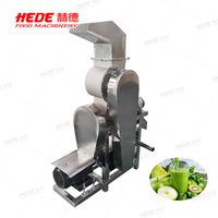 Extracteur de jus de fruits multifonctionnel industriel robuste en acier inoxydable avec moteur de 2,2 kW et capacité de 500 kg/h