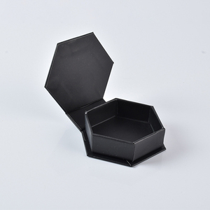 Custom <b>Gift</b> Packaging Hexagonal Jewelry <b>Box</b> Eyelash Packaging <b>Box</b> Eyelash Cluster Magnetic <b>Box</b> - Product Image 5