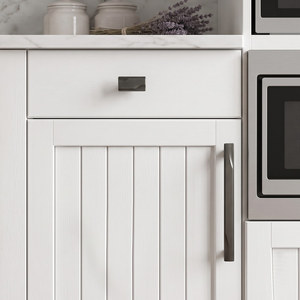 Poignées de meuble en alliage de zinc, poignées de tiroir modernes à trou unique, poignées de meuble pour armoires de cuisine et penderies - Product Image 1