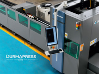 Machine de découpe de tubes laser à fibre entièrement automatique, haute efficacité, acier inoxydable CNC