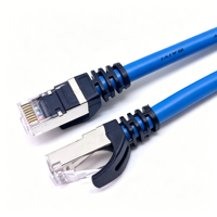 Cable de Conexión Ethernet Cat5 FTP/SFTP 26AWG/24AWG*4P Personalizado con Conductores de Cobre Libre de Oxígeno, 8 Conductores para Router de Computadora
