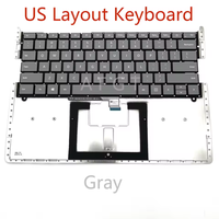 Clavier original pour Microsoft Surface Laptop 1 2 Notebook Keyboard 13.5inch 1769 1782 Gray UK US Layout New