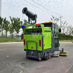 Mini camion électrique de balayeuse de rue avec la conception de marche arrière de moteur/moteur pour le nettoyage de routes communautaires Garantie de 2 ans de largeur de 2000mm - Product Image 5