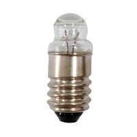 Lampe de poche à base spirale E10, mini ampoule 2,4 V 0,5 A, ampoule médicale, ampoule à incandescence