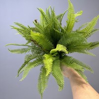 Perzische Fishtail Realistische landschapsplant Tuinornament voor huisdecoratie Kantoor Tuindecoratie Kunstmatige varen Kunstbloemen