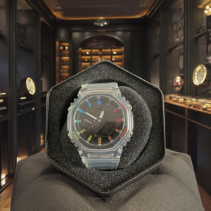 นาฬิกา G110กันสะเทือนทรงรี Ga2100 GM2100 <span class=keywords><strong>G100</strong></span>รุ่น <span class=keywords><strong>G</strong></span> ตัวเรือนเป็นยาง50บาร์ - Product Image 3