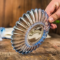 Ensemble de bols à dessert en verre soufflé à la bouche, écologiques, faits à la main, options personnalisables pour la salade de fruits, le nid d'oiseau, la soupe de trémelle