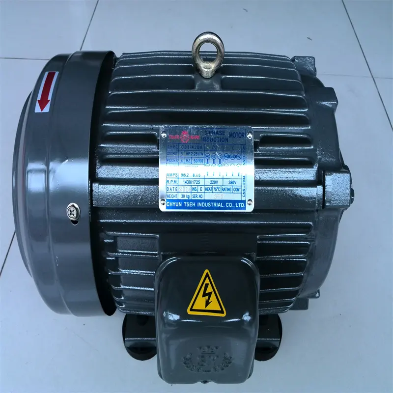 SY3相誘導モーター油圧オイルポンプモーターC03-43B0 C02-43B0Induction TAI WAN用モーター