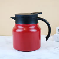 Bouteilles isothermes en acier inoxydable, style européen, pour café et eau chaude au bureau
