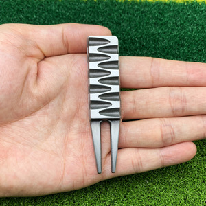 <b>Golf</b> Green Repair Fork Zinc Alloy Anti Slip Outdoor Practice Accessory S 315 - Product Image 4