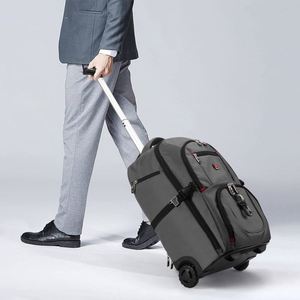 Free Sample High Quality Rolling Backpack Outdoor Waterproof Trolley <b>Luggage</b> Bag Mulit Function Travelling Bags - Product Image 6