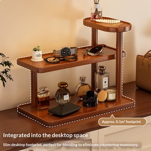 <b>Desktop</b> Storage Rack Three-Layer Display Rack for Home Use Tea Room Cup Rack Home Essentials Organizer - Product Image 3