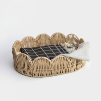 Panier de rangement simple en corde de papier tressée, boîte de rangement artisanale adaptée aux tables basses, aux fruits, aux collations et aux articles divers