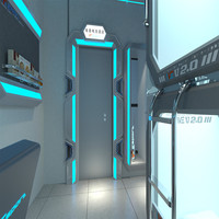 Cyber Bar Elegante escritorio para juegos de PC Nuevo diseño Luz LED Mesa de computadora de metal