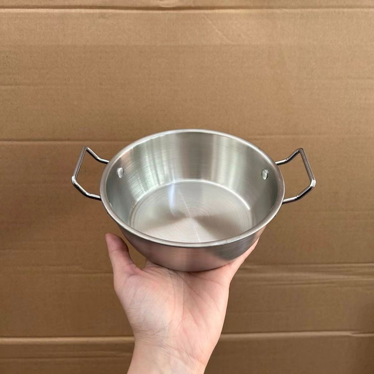 Bol à saké coréen à deux oreilles, 17 cm