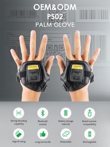 Escáner de Código de Barras Bluetooth Inalámbrico 1D2D con Guante, que Permite una Gestión Eficiente de Almacenes para la Logística de Almacenes - Product Image 2