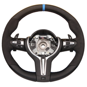Volante Deportivo Personalizado Serie 330i para <span class=keywords><strong>BMW</strong></span> F30 F10 E90 E60 G20 G30 E46 F32 <span class=keywords><strong>328i</strong></span> F36 M340i E39 F22 F11 540i - Product Image 3