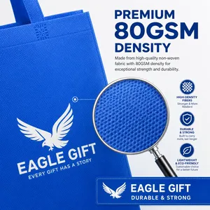 Biodegradable PP Laminated Shopping <b>Handbag</b>, Customizable Color and Printing, Bulk Gift Packaging Non-woven bag - Product Image 6