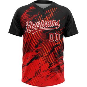 Custom Baseball Jersey Personalized Sublimated Moisture Wicking Unisex Adult Softball Shirt With Name Number Team Logo - Product Image 2