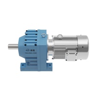 Motorreductor helicoidal de la serie KDK, fabricantes de biselado, 12V CC, reductor hipoide, máquina de engranajes