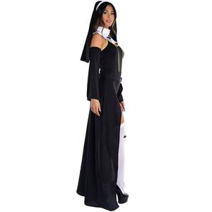 Disfraz de vampiro y monja unisex para adultos de HP Halloween con cola, accesorios para juegos de rol y escenarios. - Product Image 3