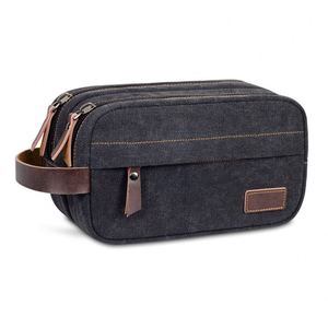 Bolsa de Aseo de Viaje Personalizada de Alta Calidad, Gran Capacidad, para el Cuidado de la Piel Masculino, con Separación para Artículos Húmedos y Secos - Product Image 3