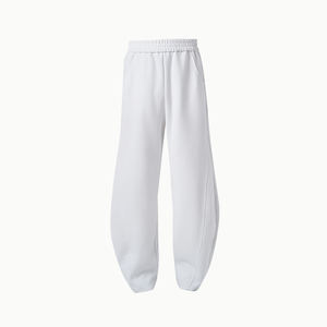 Pantalones de chándal casuales para <span class=keywords><strong>hombre</strong></span>, pantalones de Jersey de algodón con bolsillos elásticos en la cintura - Product Image 1