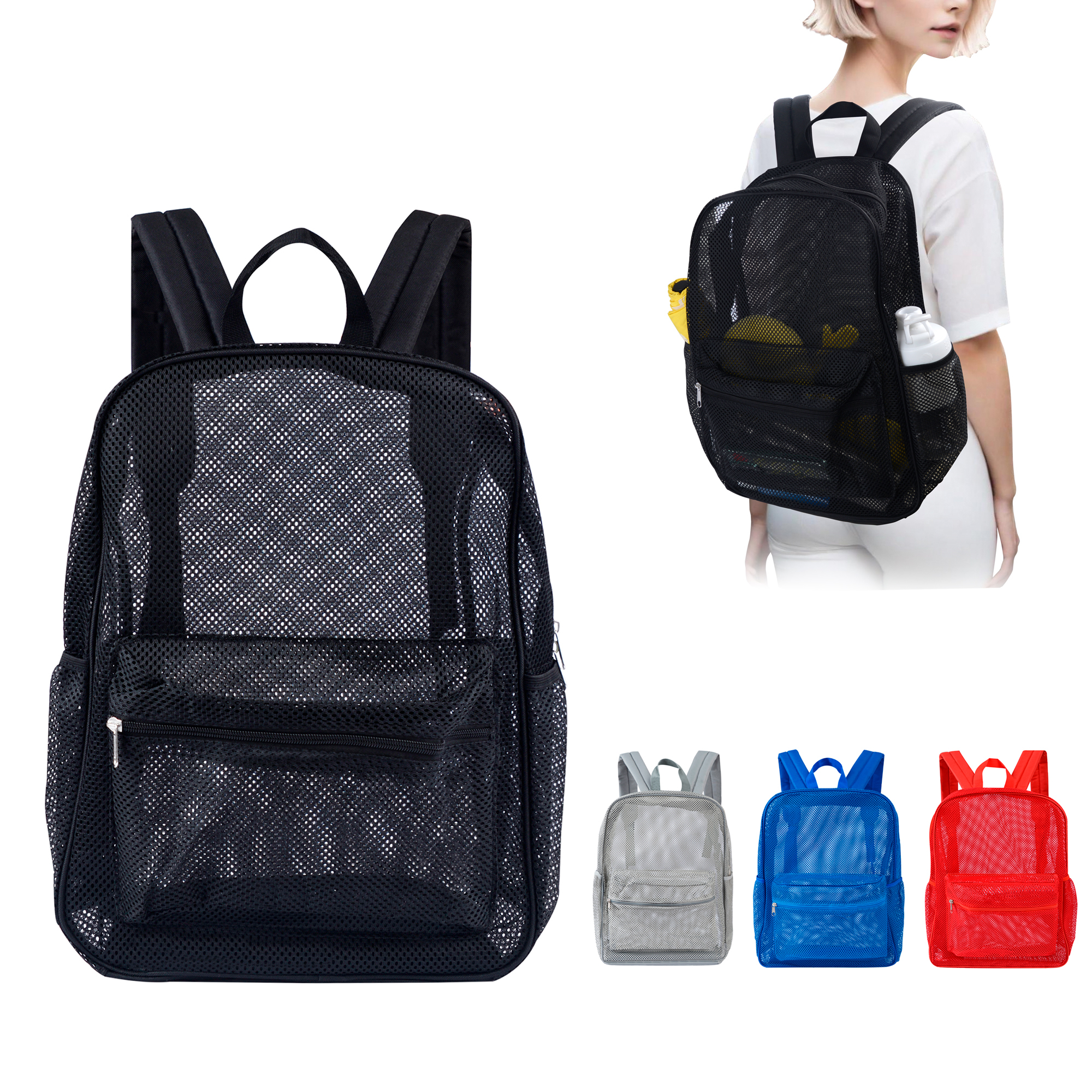 Mesh Soft Backpack Light Weight Business Bag