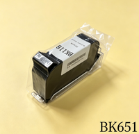 Qualité OEM D BK651 Encre jet d'encre CTDE, à base de solvant - Compatible