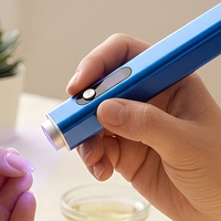 Lampe à LED rechargeable pour ongles M1 Rose Gold, bande lumineuse 3W 400mAh, charge rapide USB-C, batterie 64 min, minuterie 3 vitesses, outil de salon