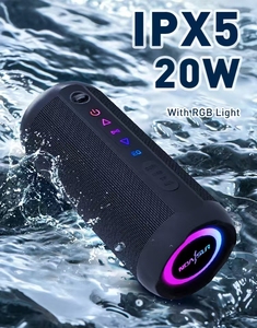 เทรนด์ใหม่ลำโพงบลูทูธสเตอริโอกลางแจ้ง2400mAh IPX5กันน้ำออกแบบมาเพื่อป้องกันการตกสำหรับไลฟ์สไตล์ที่ใช้งานอยู่ - Product Image 3