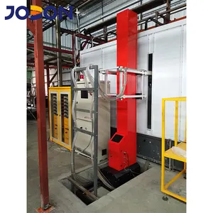 Equipamento de pulverização de pó customizável para cabine de PVC de revestimento automático esmaltado