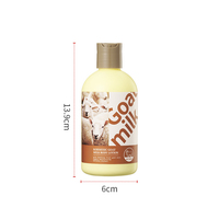 Venta caliente de alta calidad hidratante crema nutritiva cuerpo blanqueamiento cabra leche loción corporal
