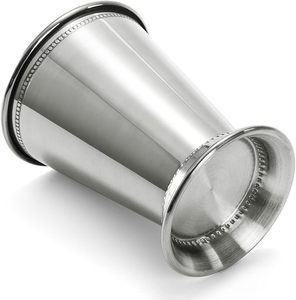 Ensemble de 2 tasses Mint Julep Tasses en verre classiques en acier inoxydable pour <span class=keywords><strong>bar</strong></span> de fête 12 <span class=keywords><strong>oz</strong></span> Surface polie robuste et durable - Product Image 3