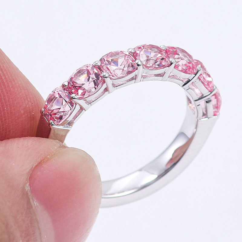 moissanite ring old mine cut