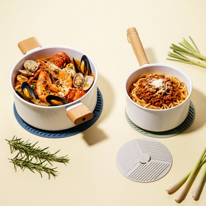 Couvercles en silicone universels YDS pour casseroles et poêles, résistants à la chaleur, réutilisables, avec joint d'étanchéité par aspiration - Product Image 4