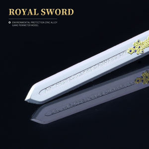 Juguete de lanza de aleación de zinc al por mayor el mismo llavero de metal llavero de juego Merch Warm Prompt - Product Image 2