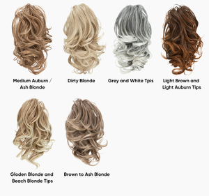 Perruque courte naturelle bouclée et volumineuse pour femme, avec pince à cheveux transfrontalière, réglable, pour queue de cheval, tressée, usage quotidien, par le fabricant - Product Image 4