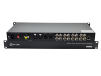 Extender Video 3G-SDI, Audio XLR, dan Gigabit Ethernet over Fiber Optik yang Dapat Disesuaikan